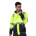 Customized logo high visibility reflective safety protective jacket
